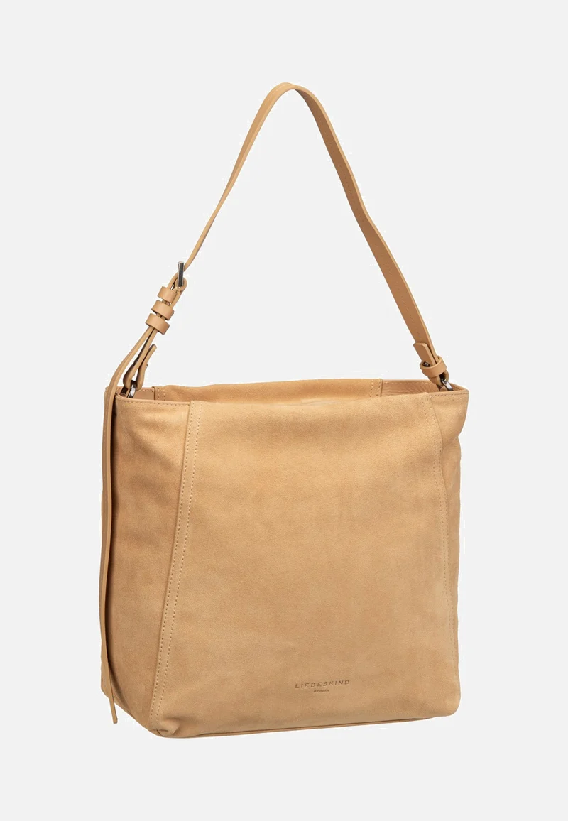 Chudy Hobo M Hydro Suede Light Tan Suede - Hobo Bag