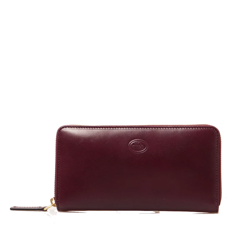 Portafoglio Donna Zip Around THE BRIDGE linea Story in Pelle Viola