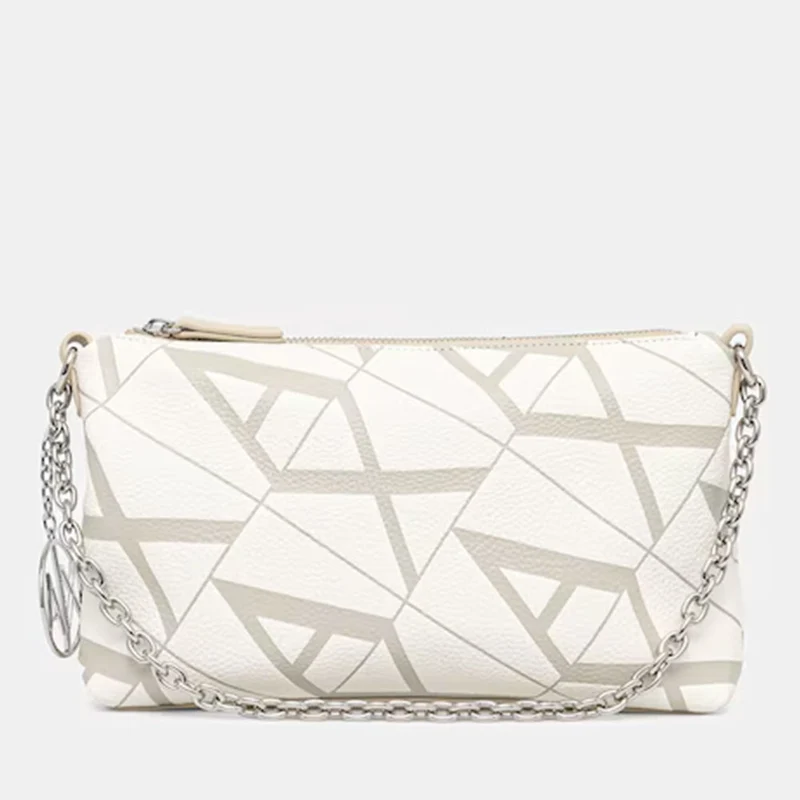 Clutch Donna a Mano ARMANI EXCHANGE Linea Gynger colore White - Valley