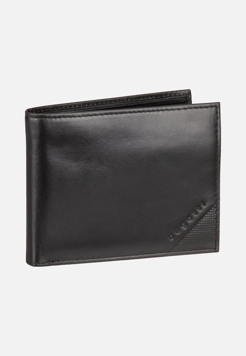 Nobile Horizontal with Flap Schwarz - Wallet
