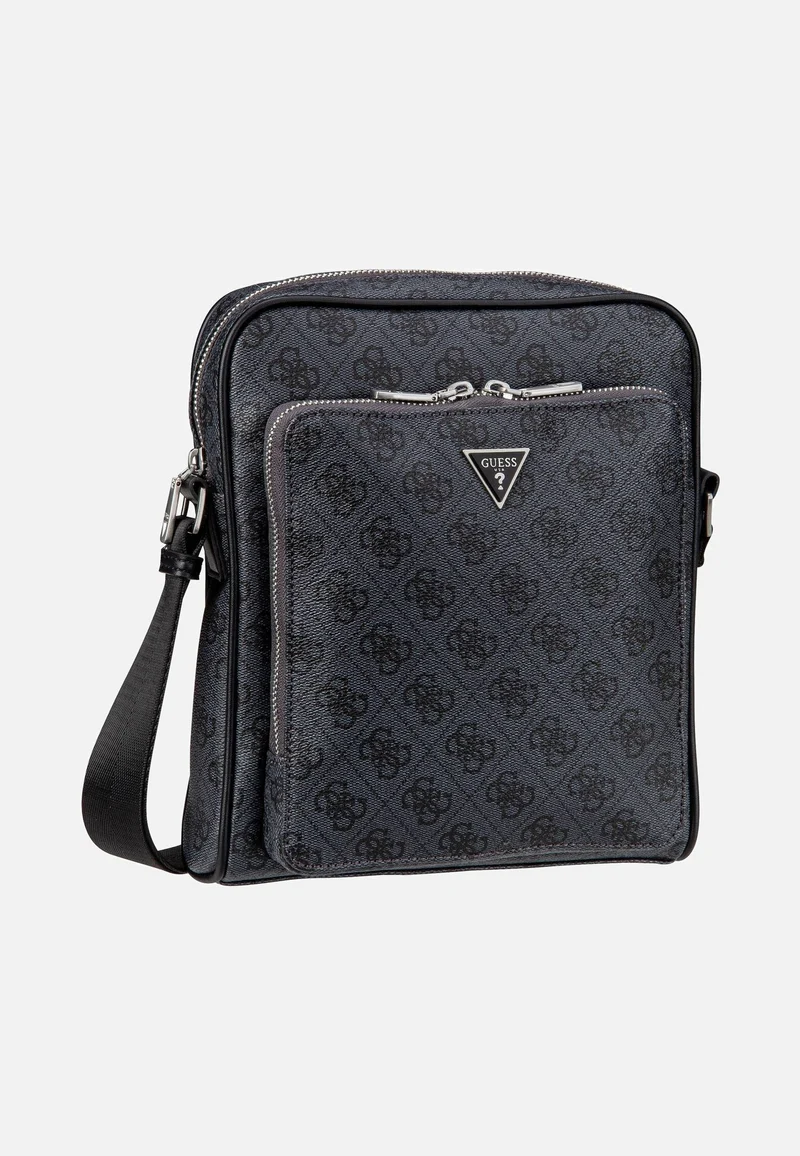 Milano 4G Eco Top Zip Black - Crossbody Bag