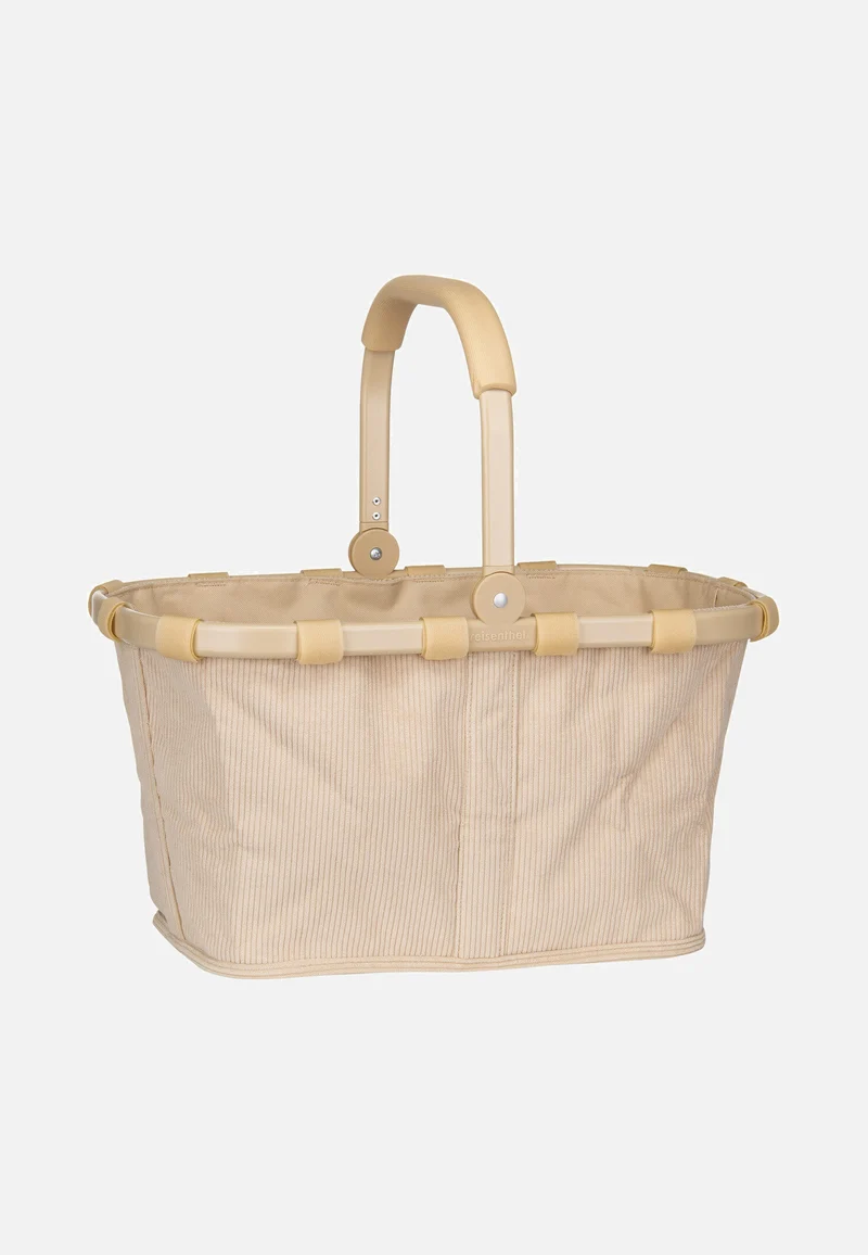 Carrybag Frame Cord Sand - Shopping Basket