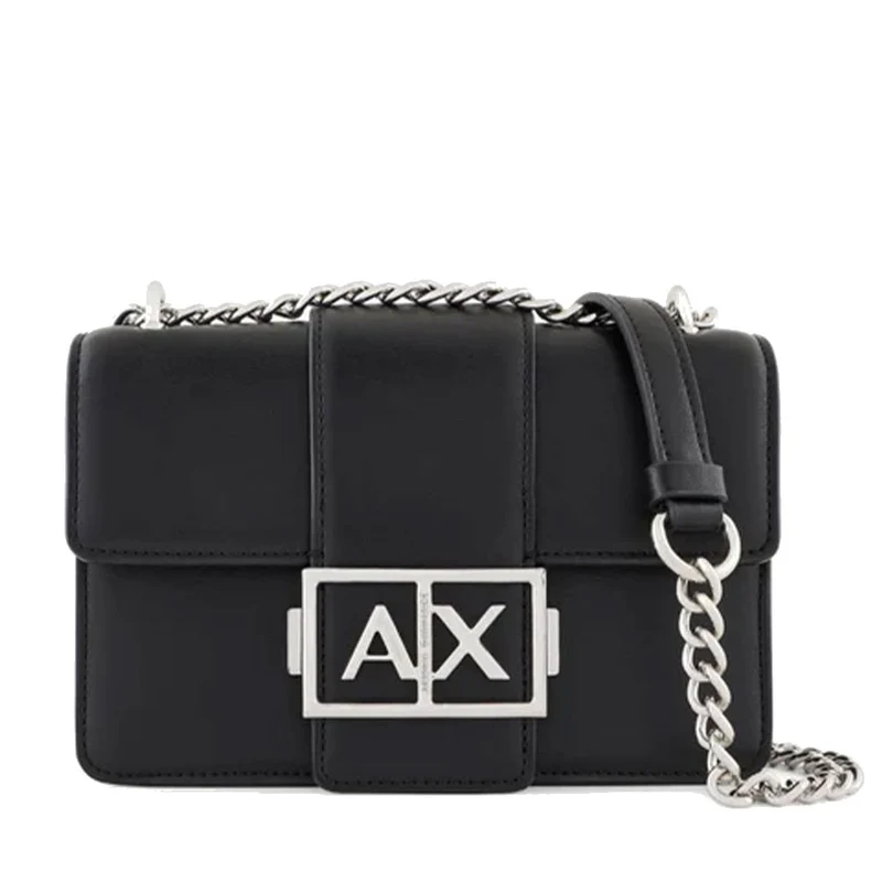 Borsa Donna a Tracolla ARMANI EXCHANGE Linea Jodie Chiusa con Pattina colore Nero