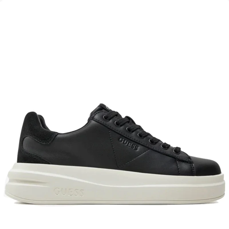Sneakers Donna GUESS in Pelle Colore Nero Linea Elbina