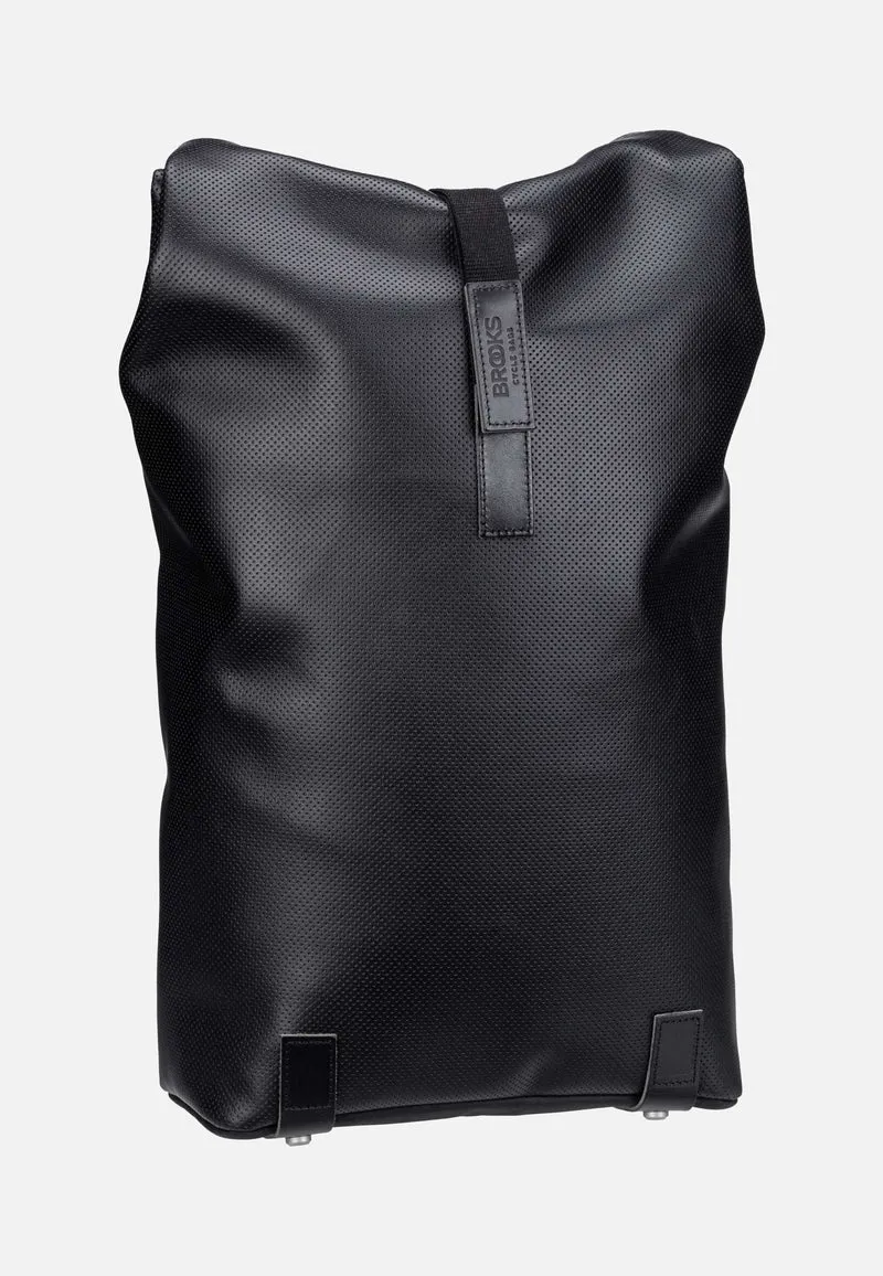 Pickwick Reflective Leather 12 L Black - Rolltop Backpack