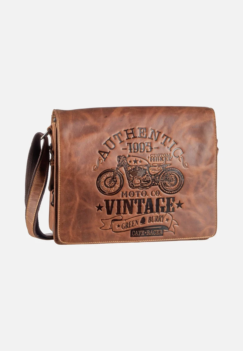 Cafe Racer 0833 Antikbraun - Messenger Bag