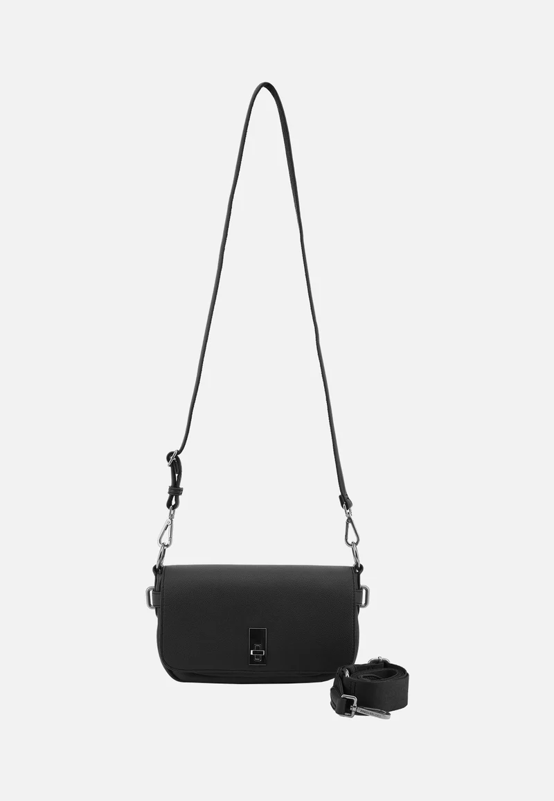 My Bestie Crossbag With Flap Black - Crossbody Bag