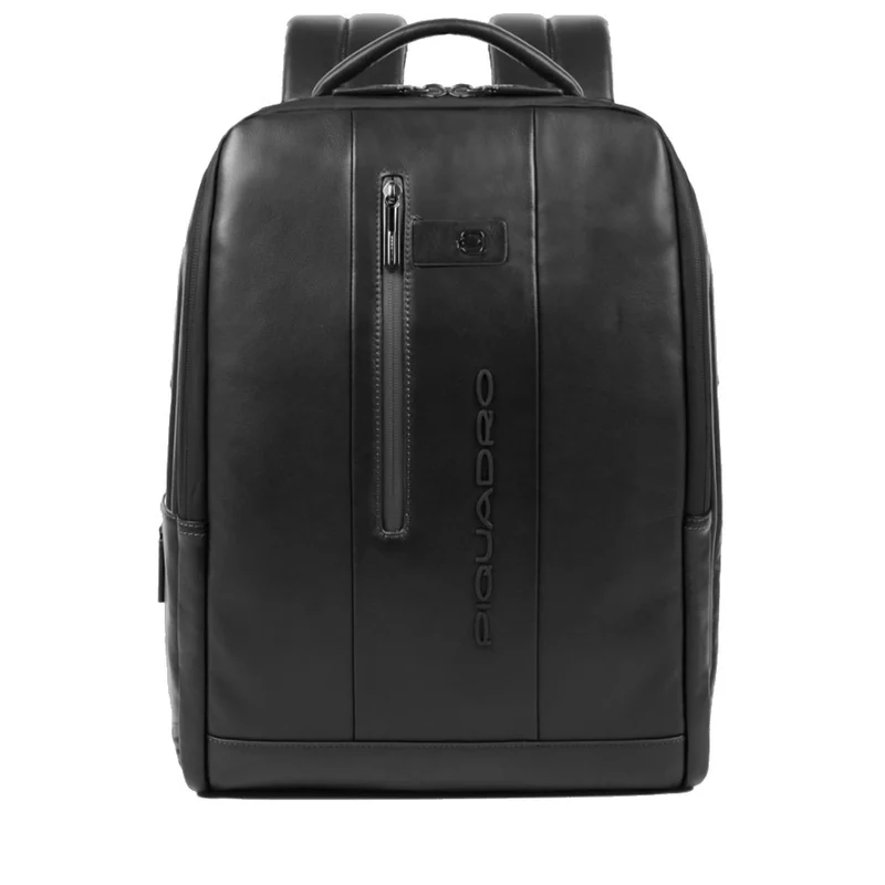 Zaino PIQUADRO porta PC 15,6" Linea Urban in Pelle Nera - CA4818UB00
