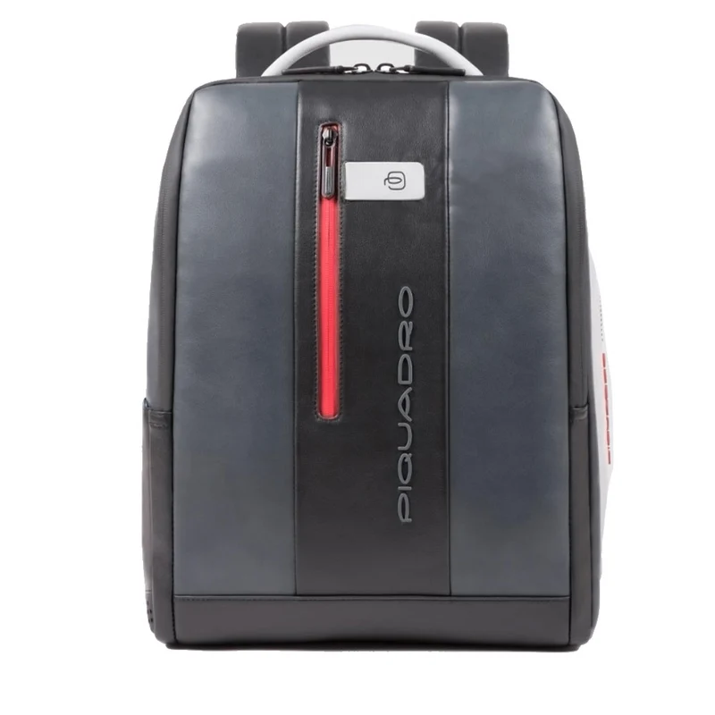 Zaino PIQUADRO porta PC 15,6" Linea Urban in Pelle Colore Grigio - Nero - CA4818UB00