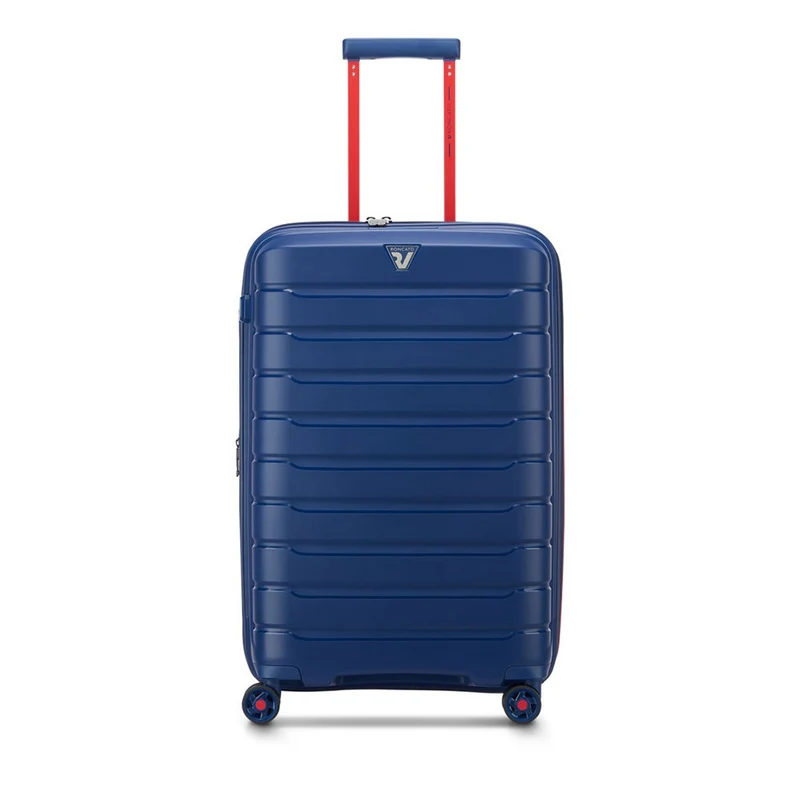 Trolley Medio Rigido Espandibile 4 Ruote RONCATO Linea B-Flying Move colore Blu Oltremare