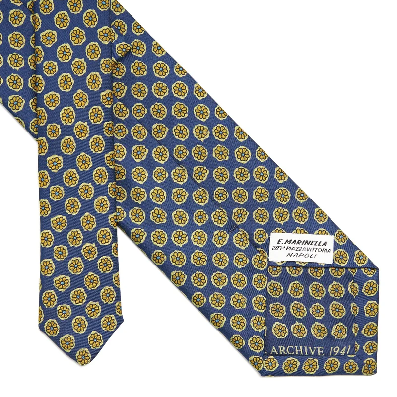 BLUE SILK TIE