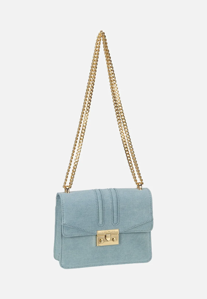 Roros Denim In Blue - Evening Bag