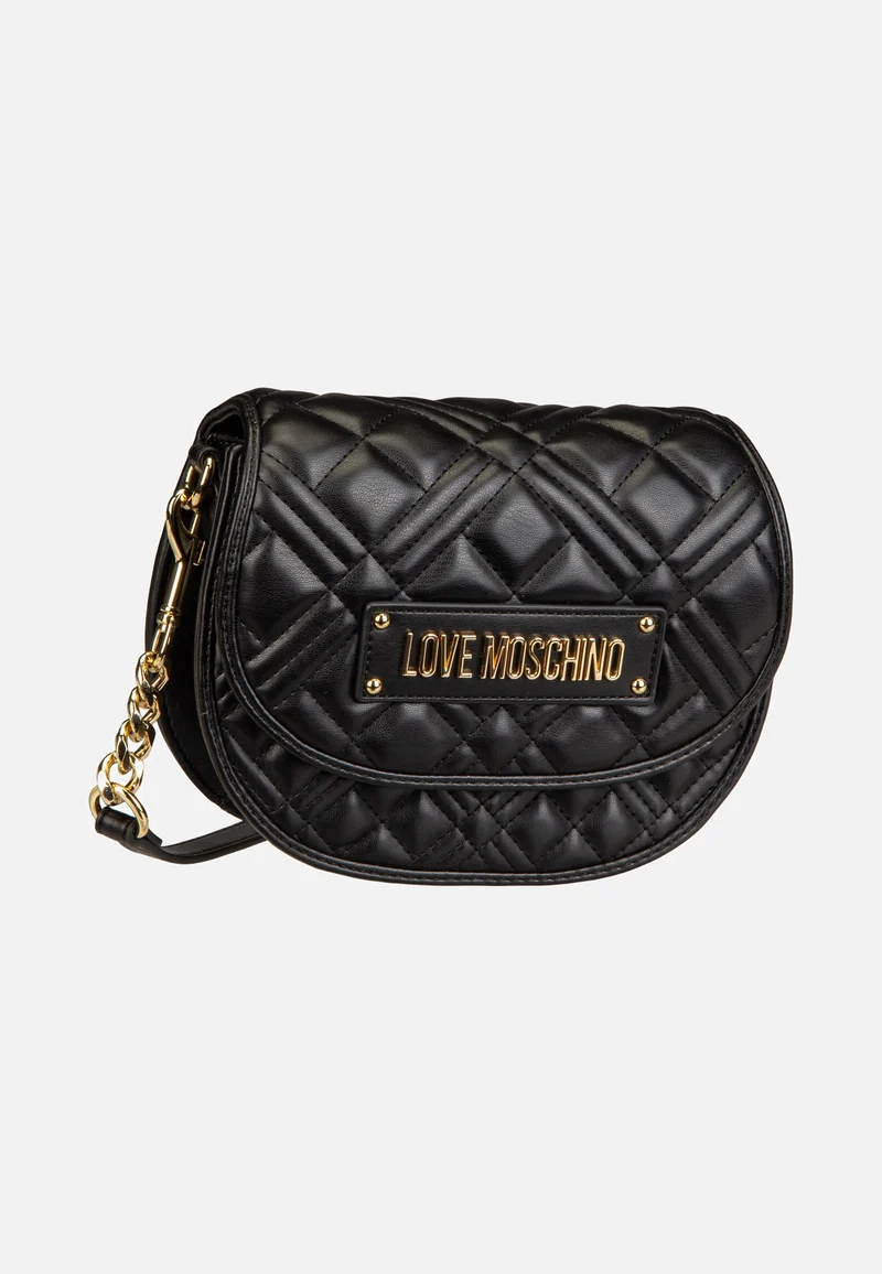 Quilted Bag 4112 Black/Gold - Crossbody Bag