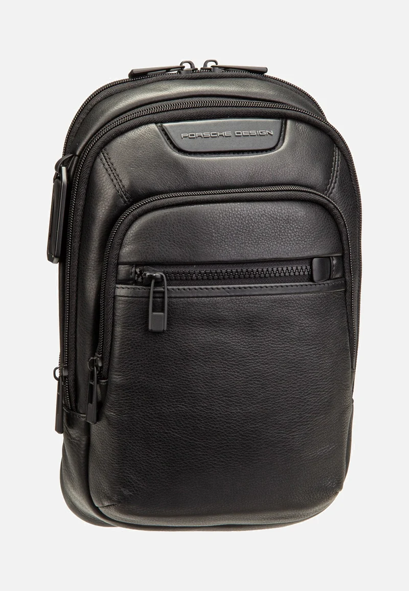 Roadster Leather Evo Sling Bag Black - Sling Bag