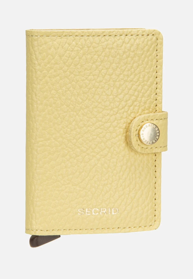 Miniwallet Pebble Butter Yellow - Wallet