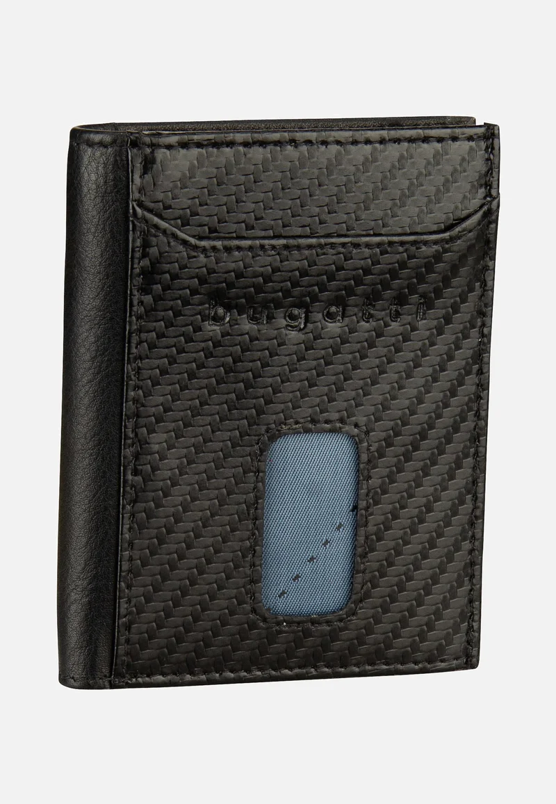 Secure Slim Mini Zip Special 1485C Schwarz - Wallet