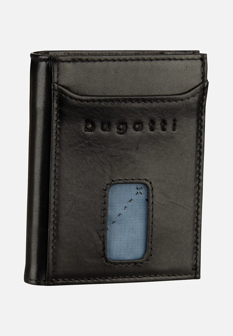 Secure Slim Mini Zip Special 1485R Schwarz - Wallet