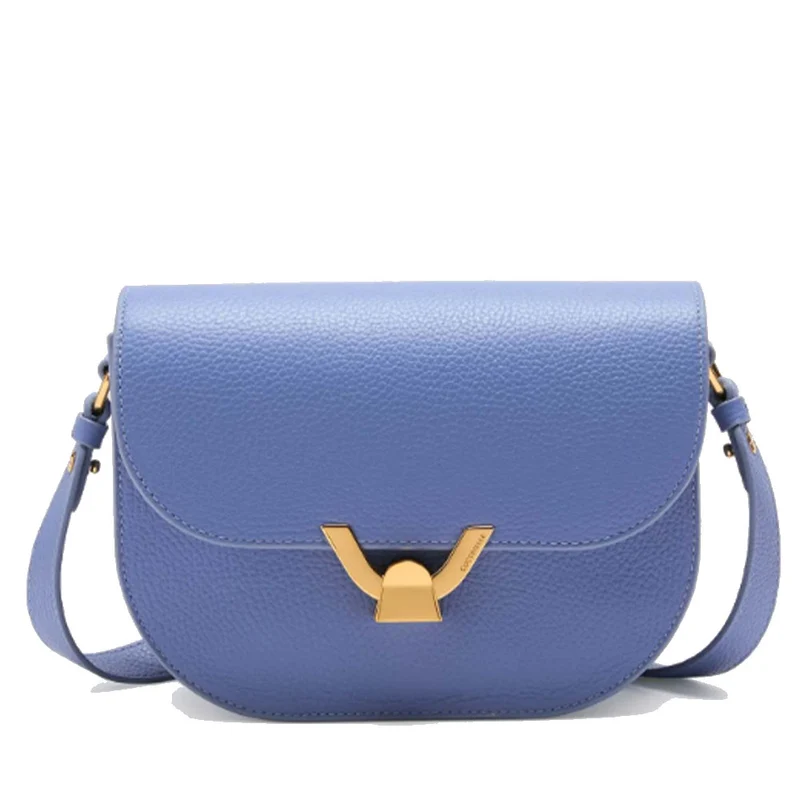 Borsa Donna a Tracolla COCCINELLE in Pelle Azul linea Dew Small