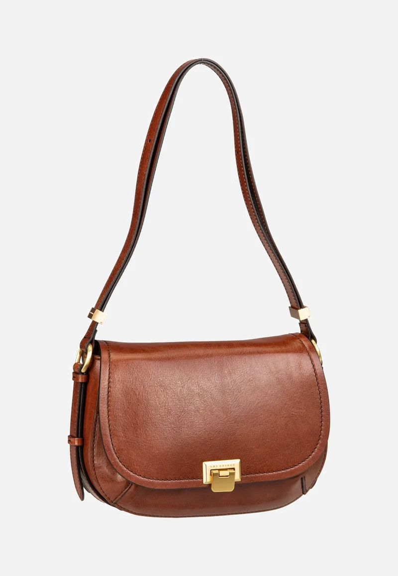 Federica Crossbody Marrone/Oro - Shoulder Bag