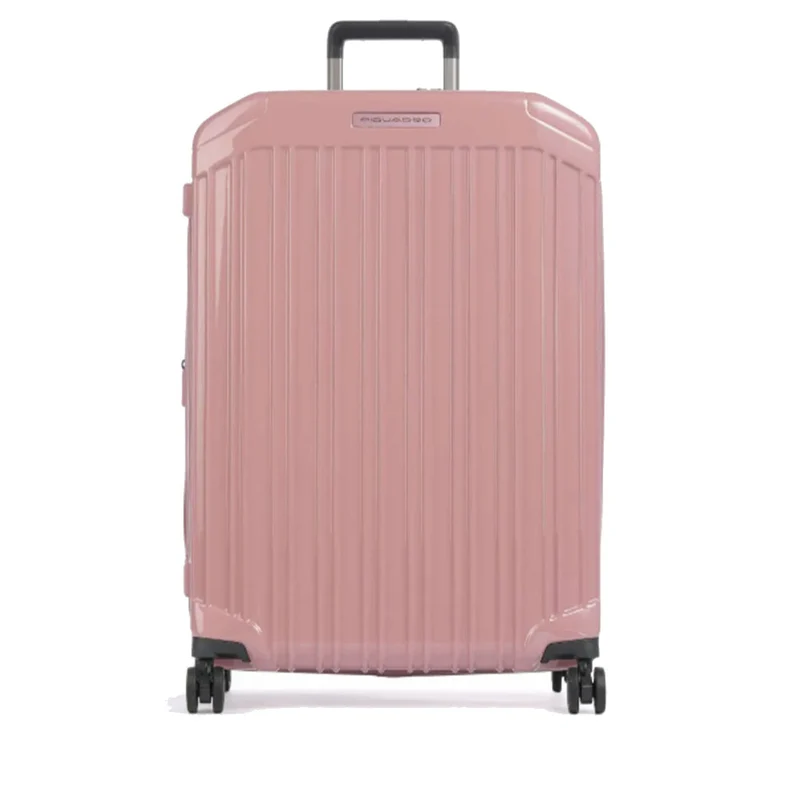 Trolley Medio 69cm PIQUADRO Espandibile Rigido 4 Ruote Rosa Linea PQL Light - BV6393PQL