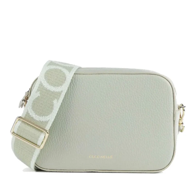 Borsa Donna a Tracolla COCCINELLE Linea Tebe Colore Celadon Green - E5MN555I101