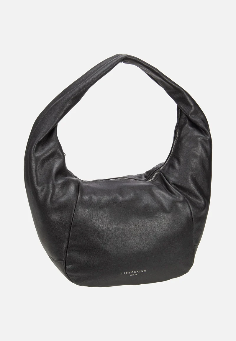 Farrah Hobo M Vintage Goat Black - Hobo Bag