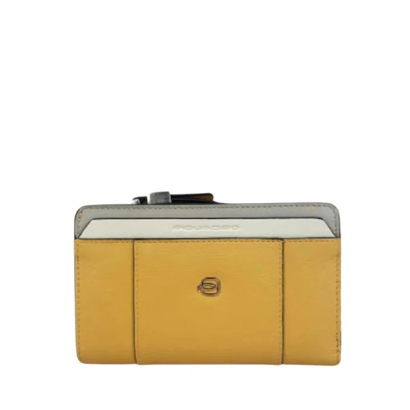 Portafoglio Donna Medio con Zip in Pelle Circle