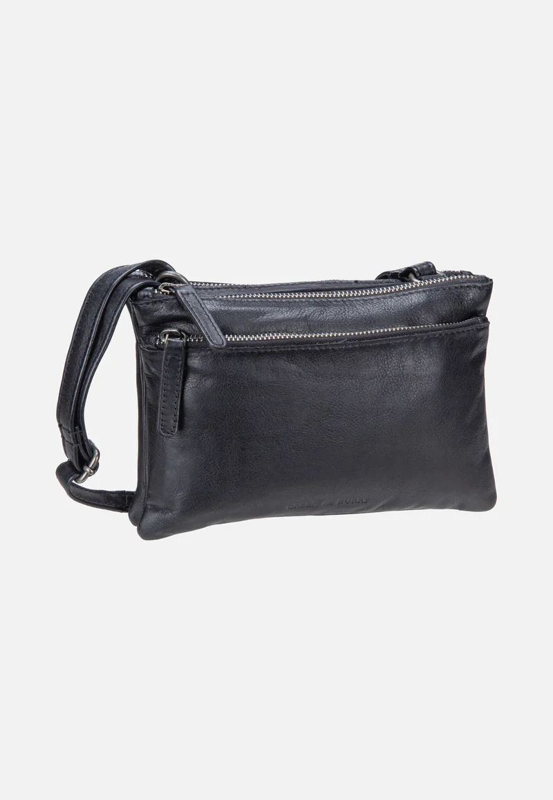 Colombiana Rv 3 Zip Small Black - Crossbody Bag