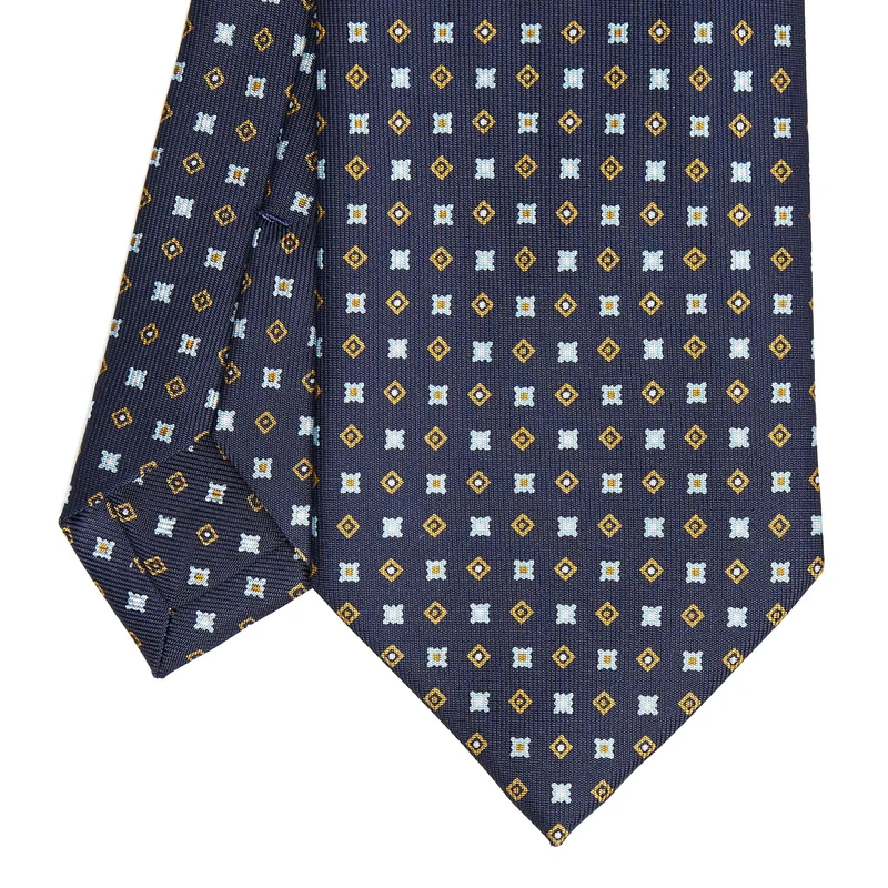 DARK BLUE SARTORIAL CLASSIC SILK TIE