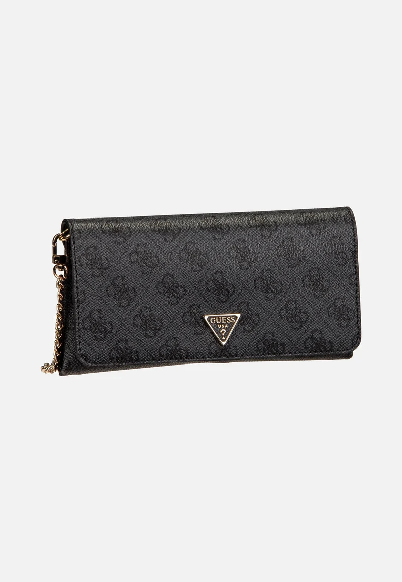 Noelle II Xbody Flap Organizer Coal Logo - Clutch