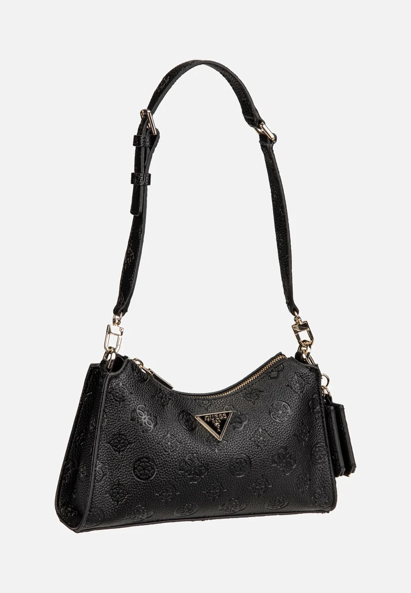 Cresidia II Top Zip Shldr Black Logo - Shoulder Bag
