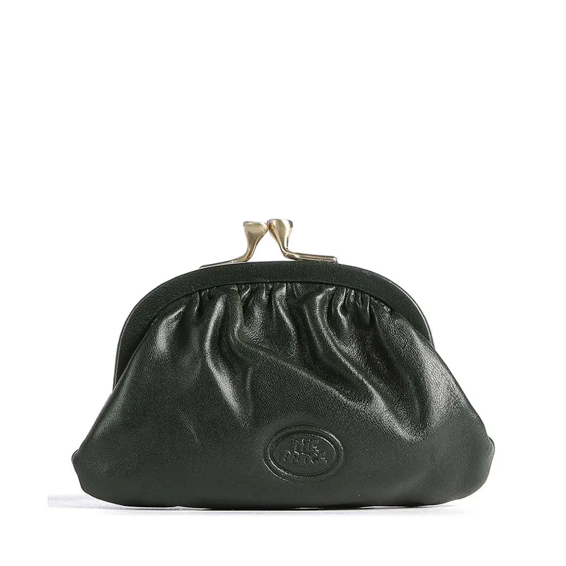 Portamonete Donna THE BRIDGE linea Story in Pelle Verde Inglese