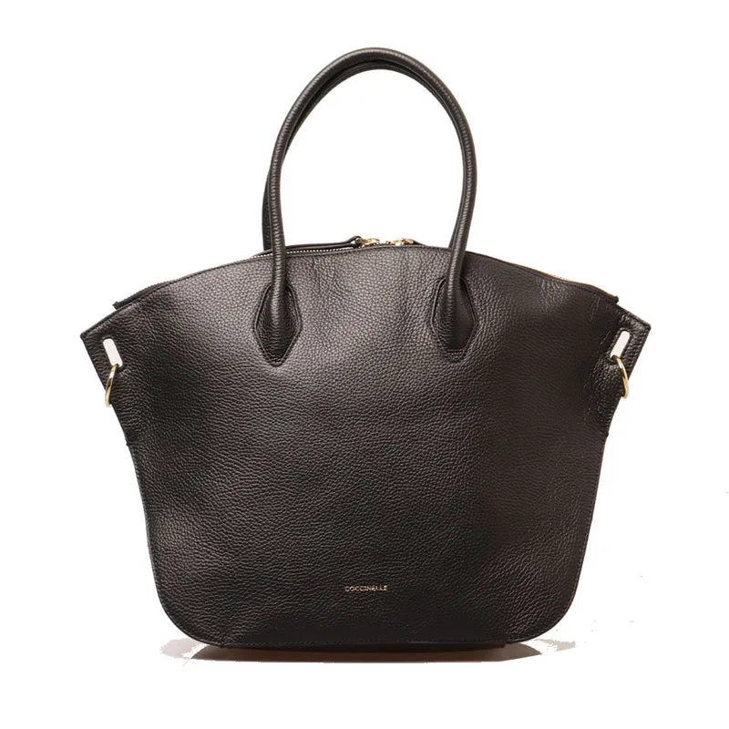 Borsa Donna a Mano COCCINELLE Linea Flare in Pelle Nera