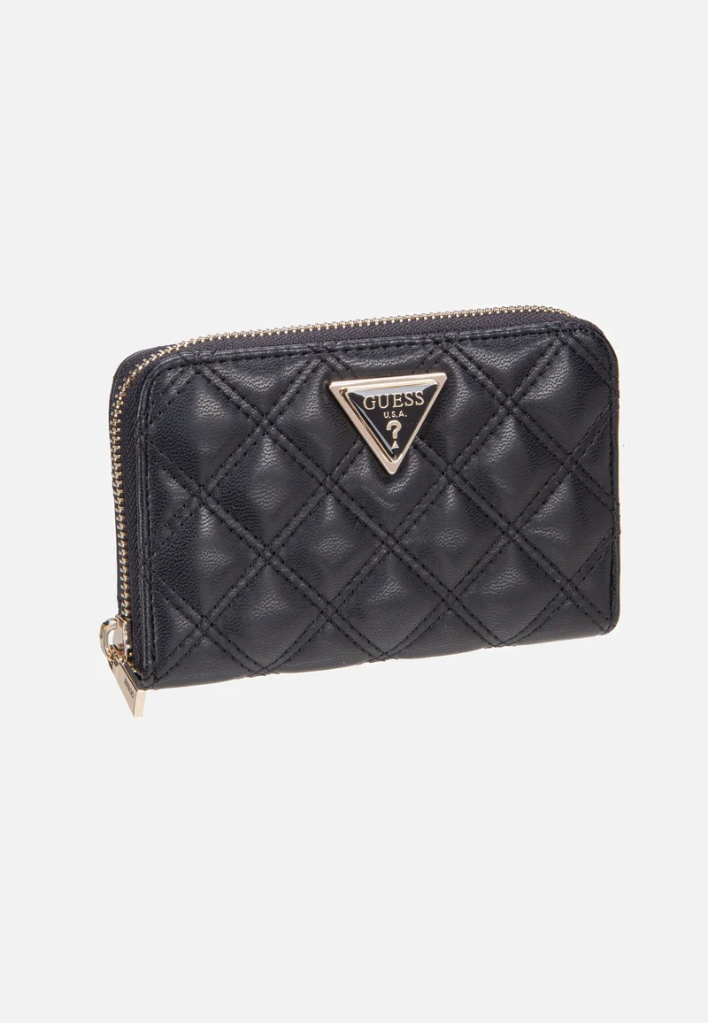 Giully II Slg Med Zip Around Black - Wallet