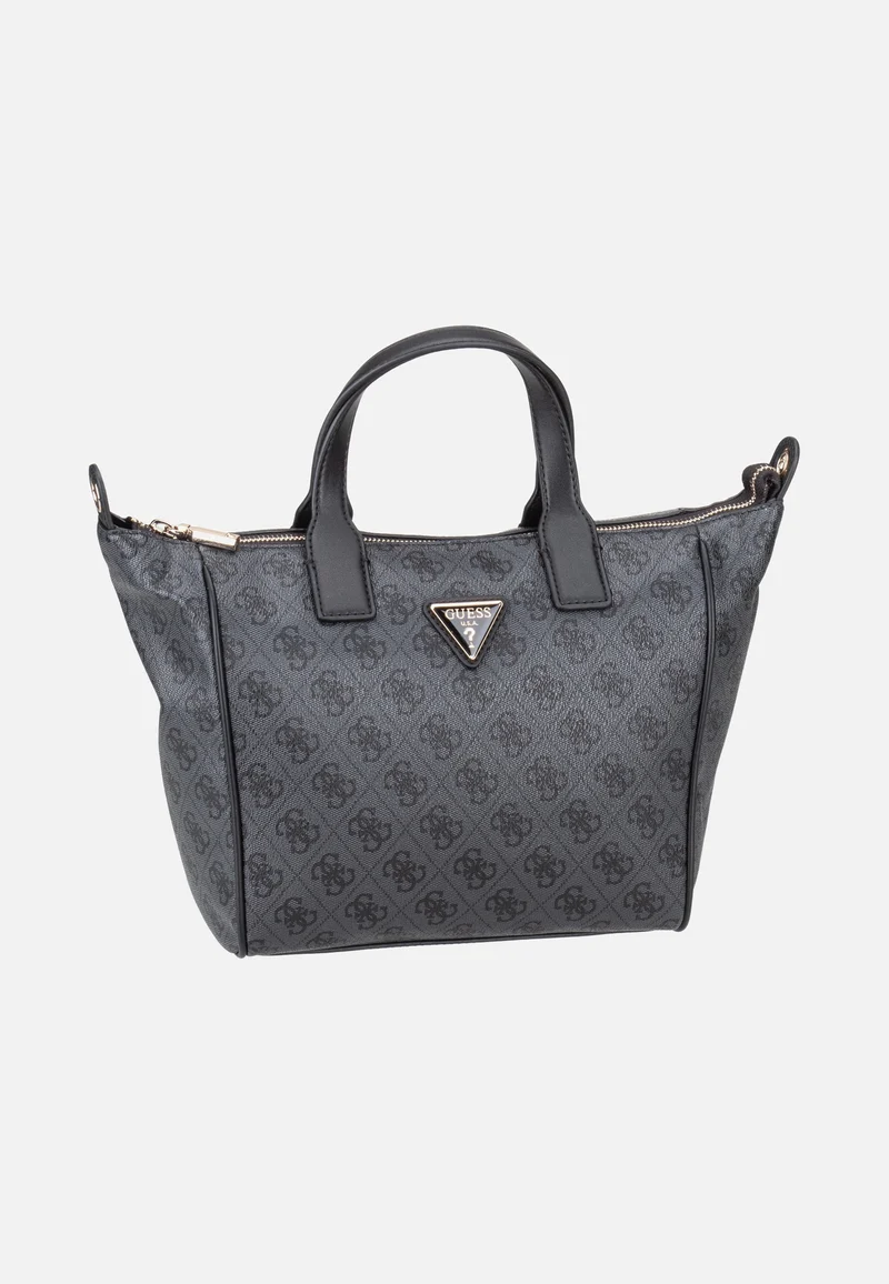 Follie Small Tote Coal Logo - Handle Bag