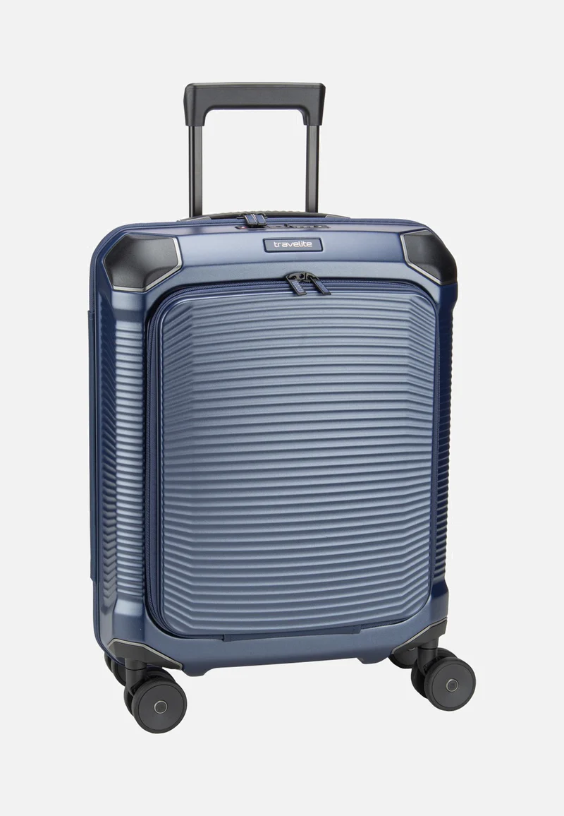 Millennium Trolley 4W S Front Pocket Navy - Suitcase
