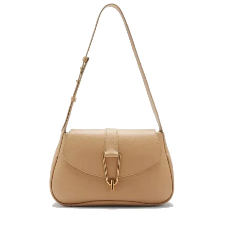 Borsa Donna a Spalla COCCINELLE in Pelle linea Himma colore Fresh Beige