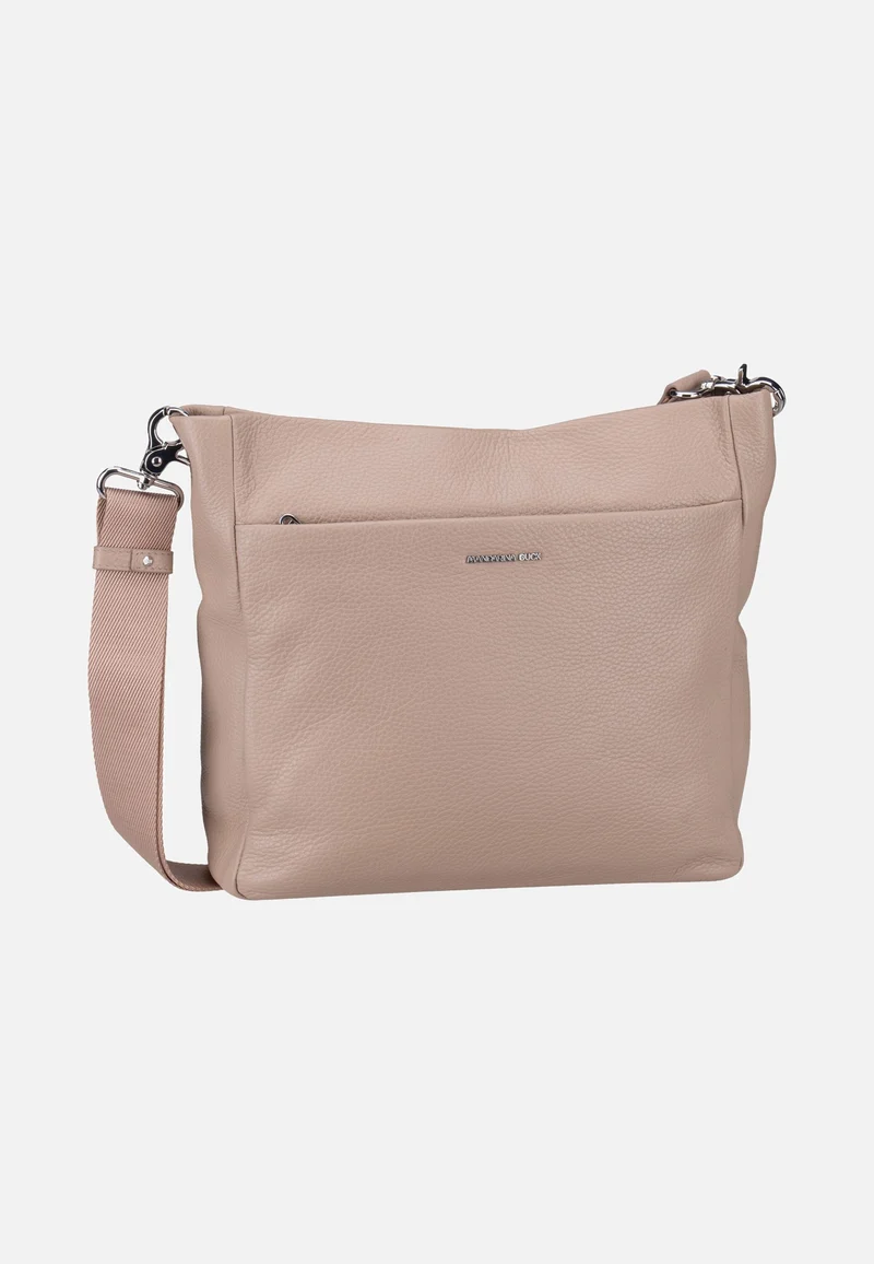 Mellow Leather Large FZT04 Warm Taupe - Crossbody Bag