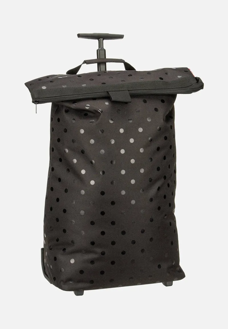 Trolley M Glossy Dots Black - Shopping Trolley