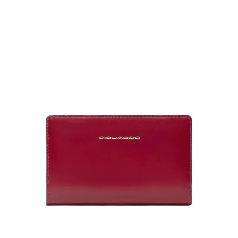 Portafogli Donna Blue Square con Porta Monete