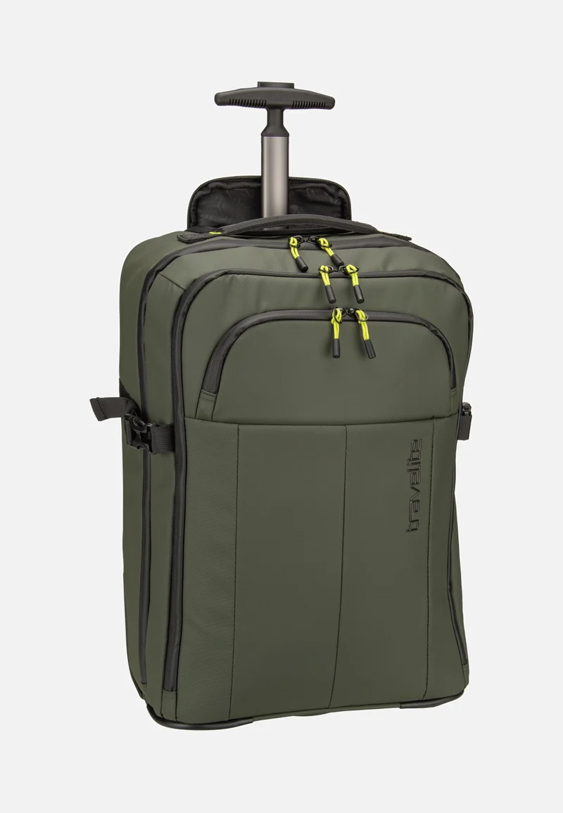 Briize Trolley Backpack 2w Khaki - Backpack Trolley