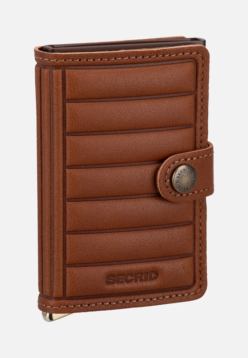Premium Miniwallet+ Emboss Lin Cognac - Wallet