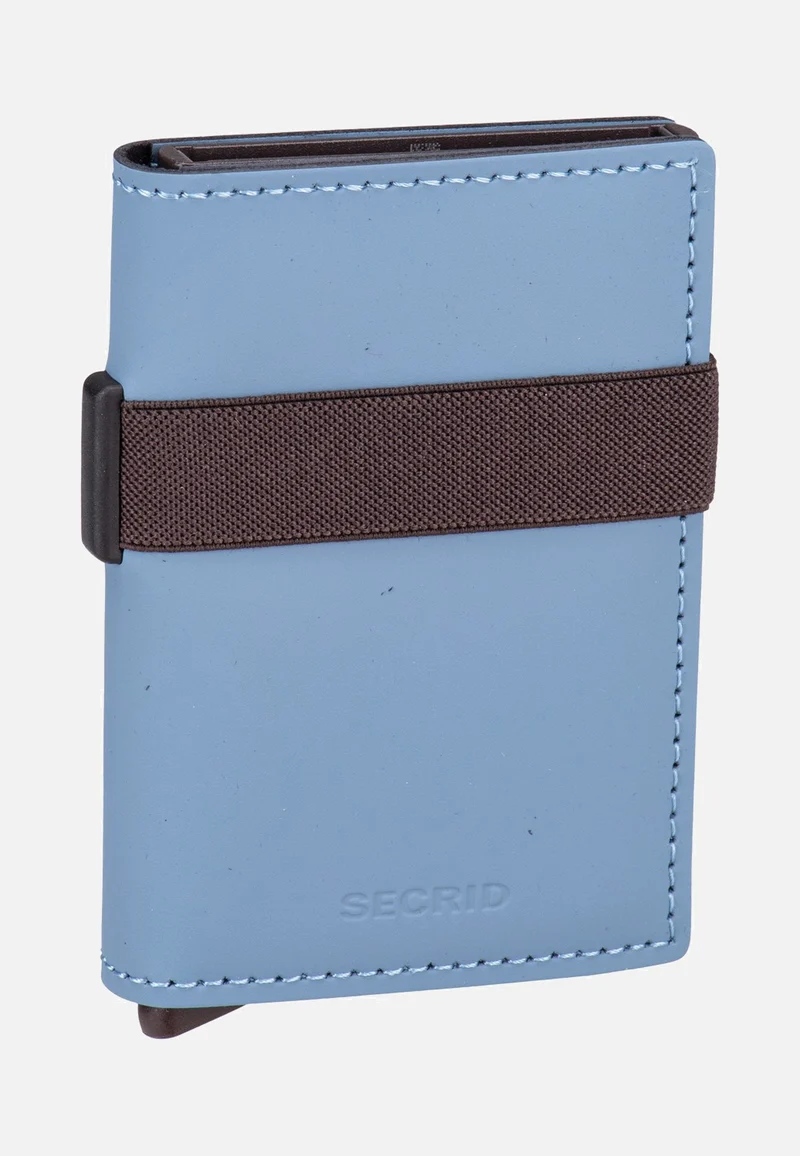Bandwallet Matte Steel Blue-Brown - Wallet