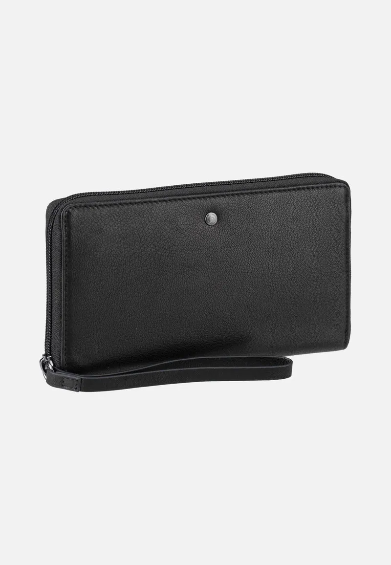 Black Magic Zip-Ladies Longwallet Black - Wallet