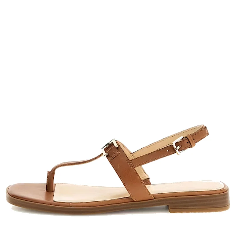 Sandali Infradito Donna GUESS Linea Reality in Pelle Colore Tan