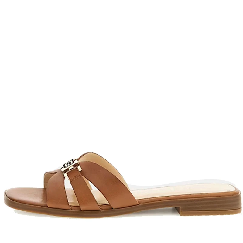Scarpe Donna GUESS Ciabatte Linea Realla in Pelle Colore Tango
