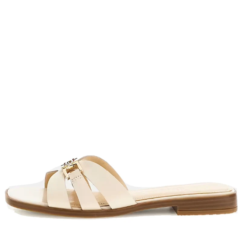 Scarpe Donna GUESS Ciabatte Linea Realla in Pelle Colore Cream