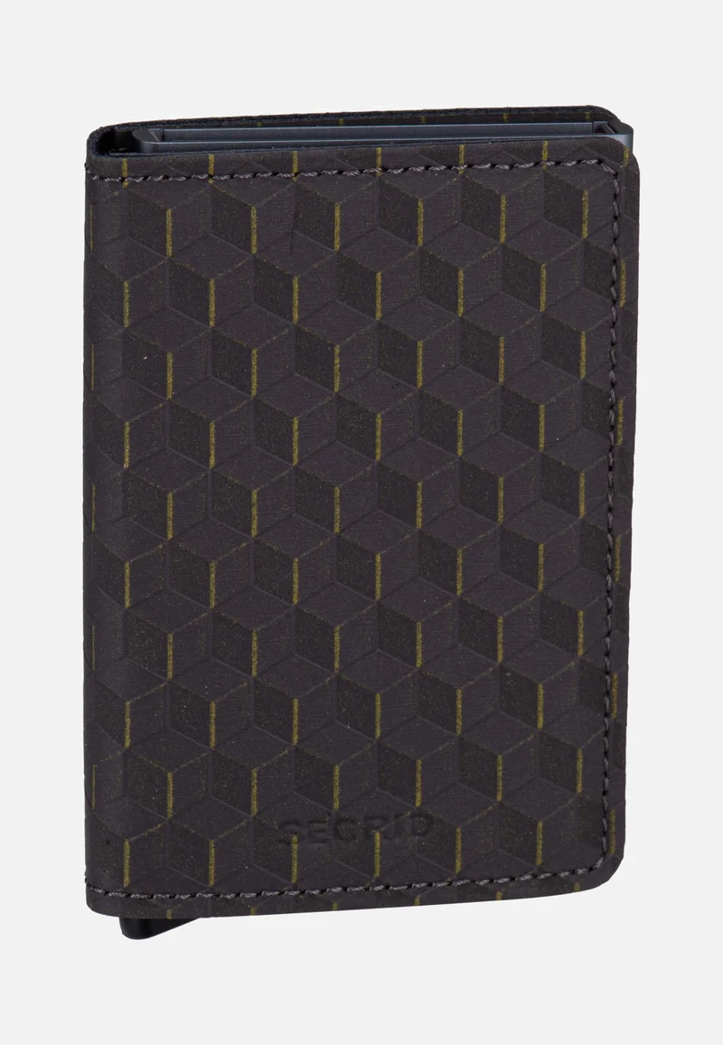 Slimwallet Optical Grey-Yellow - Wallet