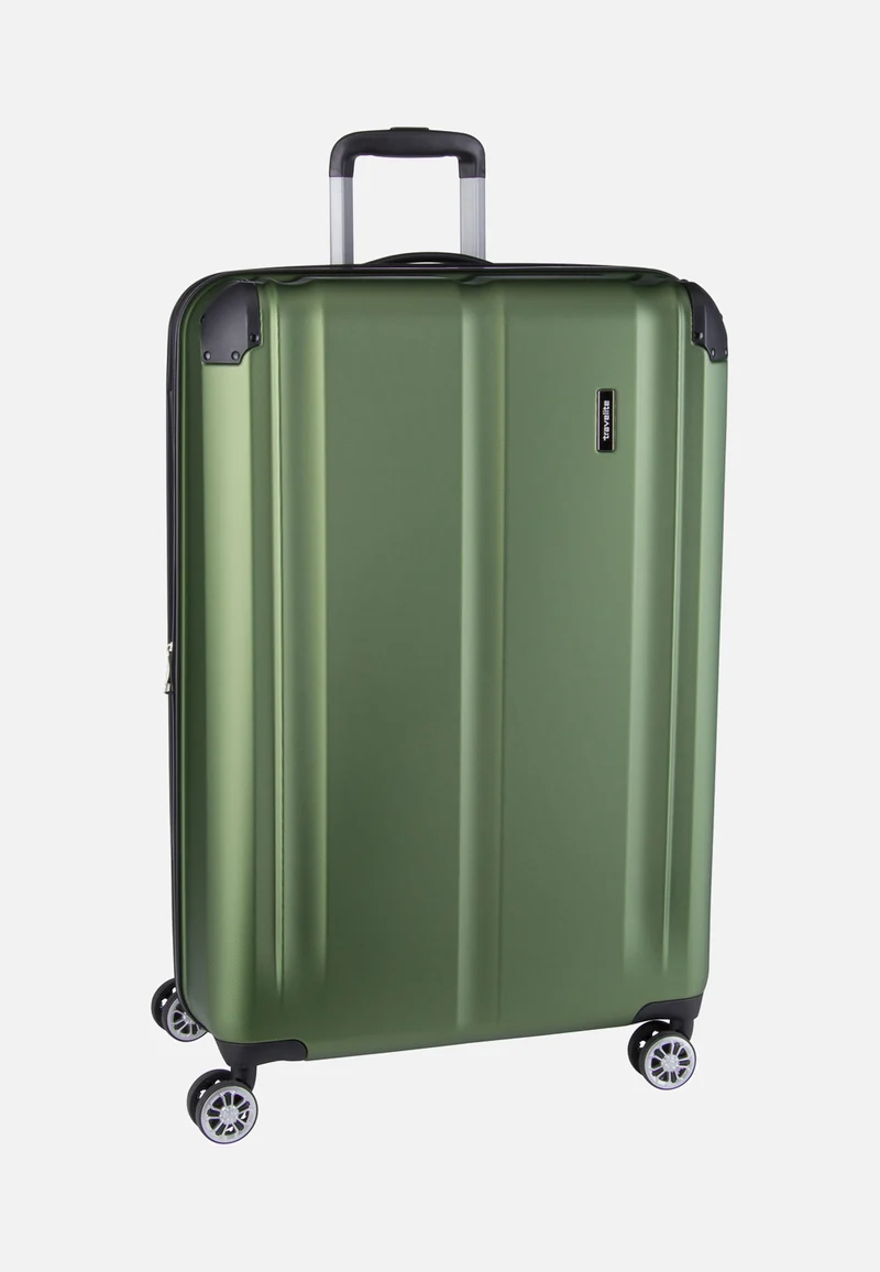 City 4-Rad Trolley L exp Grün - Suitcase