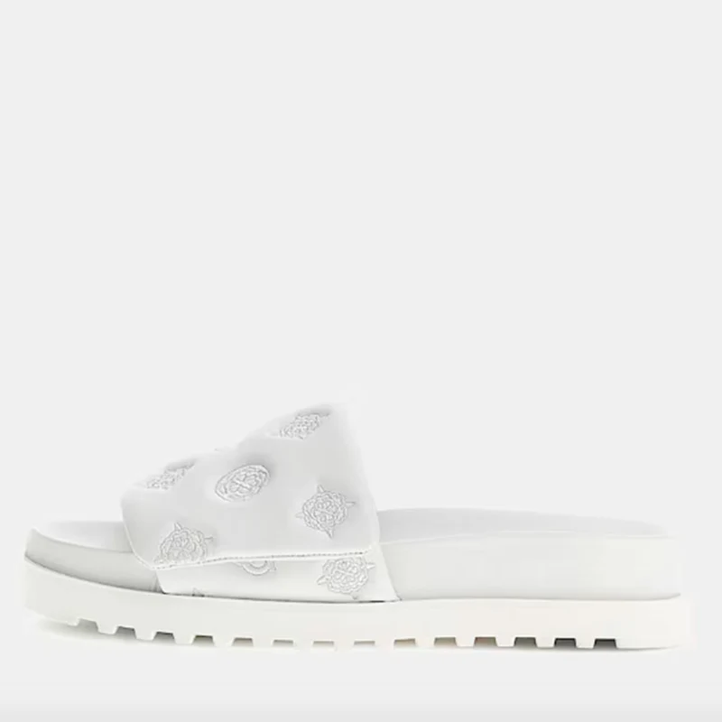 Ciabatte Donna GUESS Linea Fabio Colore White